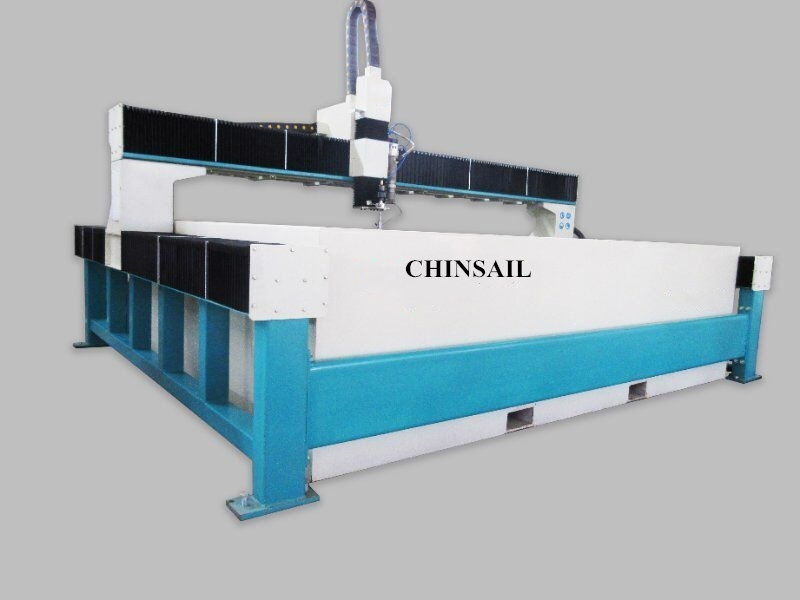 CHINSAIL 3 Axis 3D Waterjet machine 1530 CNC Water jet Cutting machine for marble granite glass cutting water jet cutter