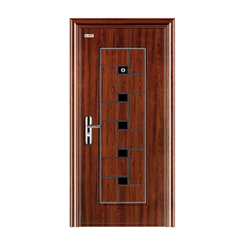 CE certificated turkish style security steel wooden armored entrance door