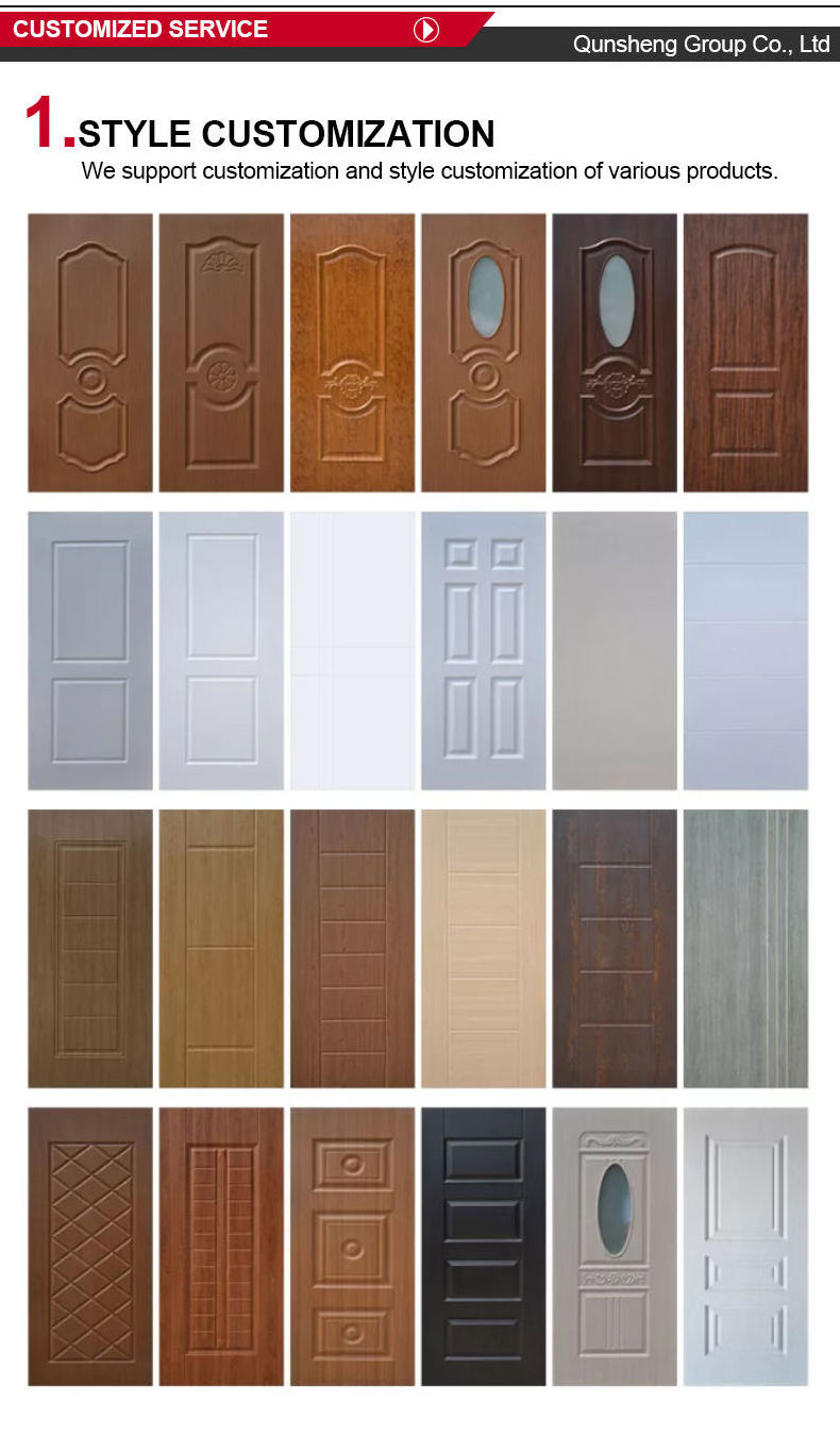 CE certificated turkish style security steel wooden armored entrance door