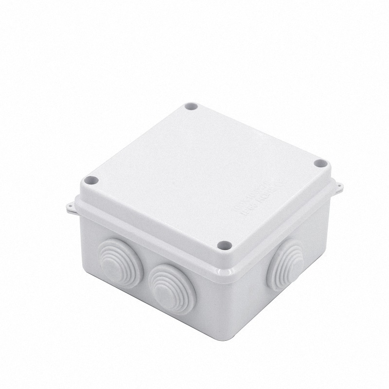 IP65 Plastic enclosure ABS waterproof box electrical outdoor junction boxes with rubber cctv junction box