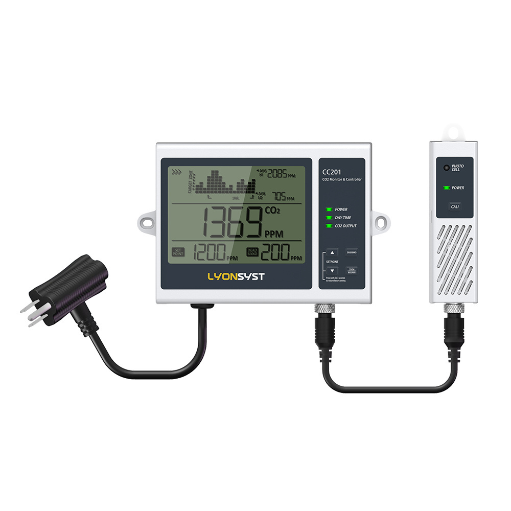 Chin-Up CO2 Tank and Regulator Programmable CO2 Controller and Monitor