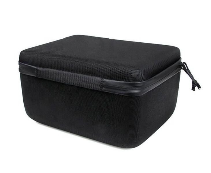 High End Custom Nylon Waterproof Zipper Closure Portable Travel Hard Handle EVA Storage Tool Case for Massage Protective Gun Box