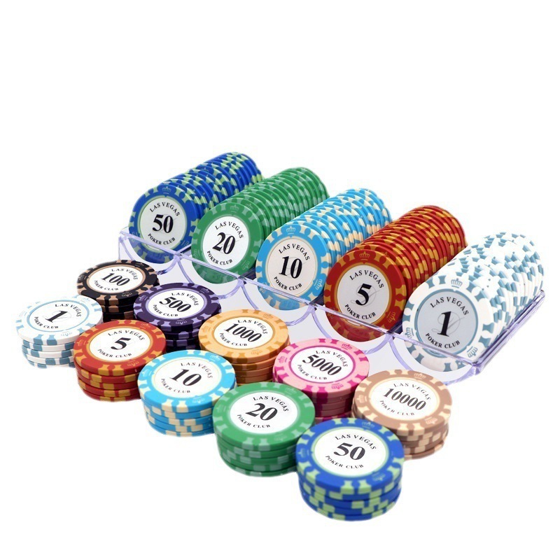 Custom High Quality 14g gaming toy Ceramic Clay Poker Chips Cheap Poker Chip Set