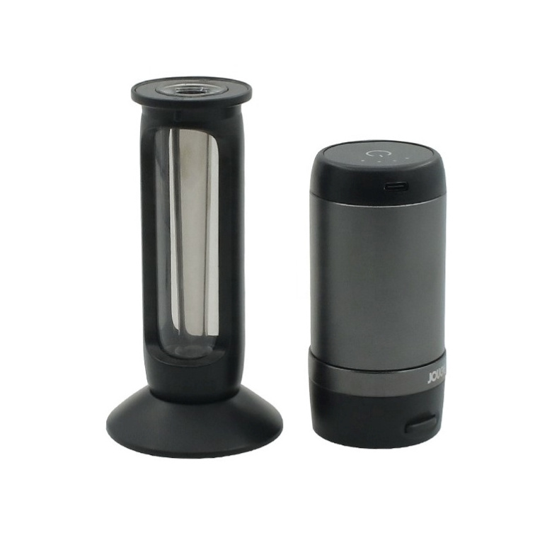 Customizable Portable 500mAh Black Rechargeable rolling grind Tobacco Dry Flowers leaves Tea Electric Herb Grinder