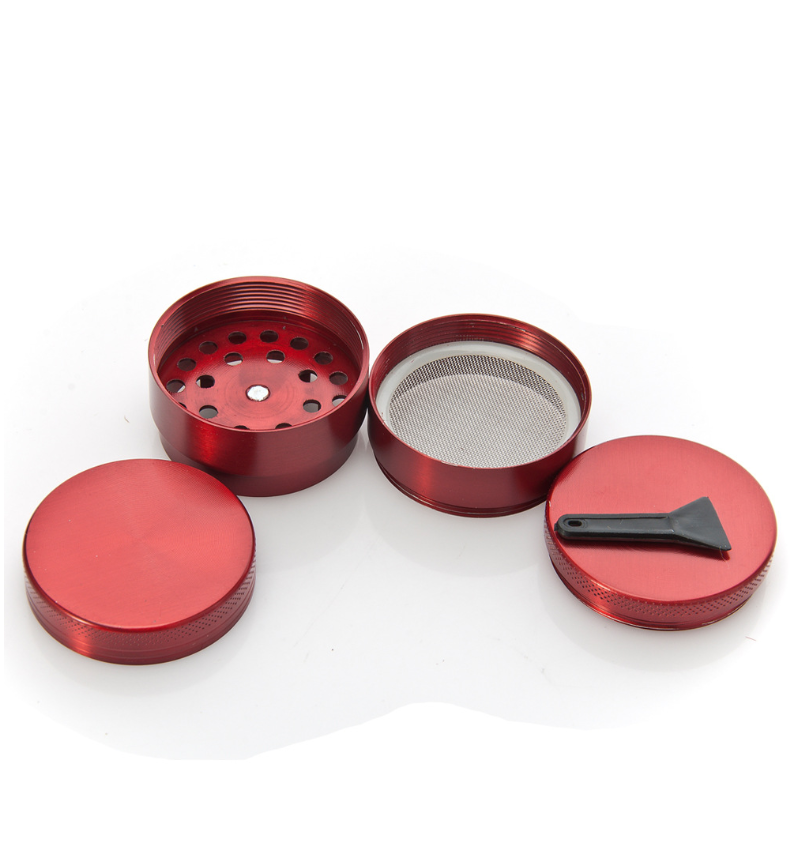 Portable 4 piece design metal grinder zinc alloy 40mm small size tobacco herb spice grinder