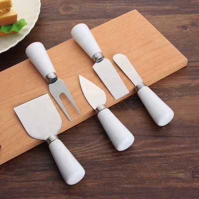 Stainless Steel Cheese Tools Cream Cheese Spreader Knife Soft and Hard Cheese Butter Knives Set