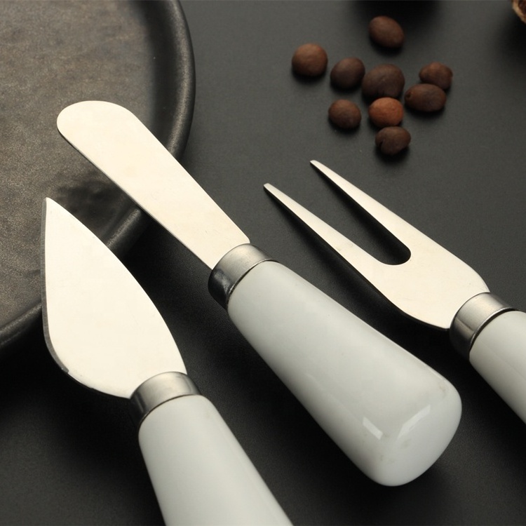 Stainless Steel Cheese Tools Cream Cheese Spreader Knife Soft and Hard Cheese Butter Knives Set