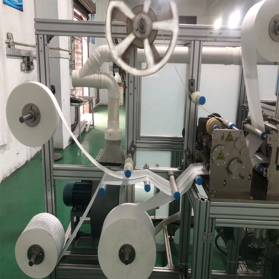 low cost baby diaper making machine economic sanitary napkin making machine