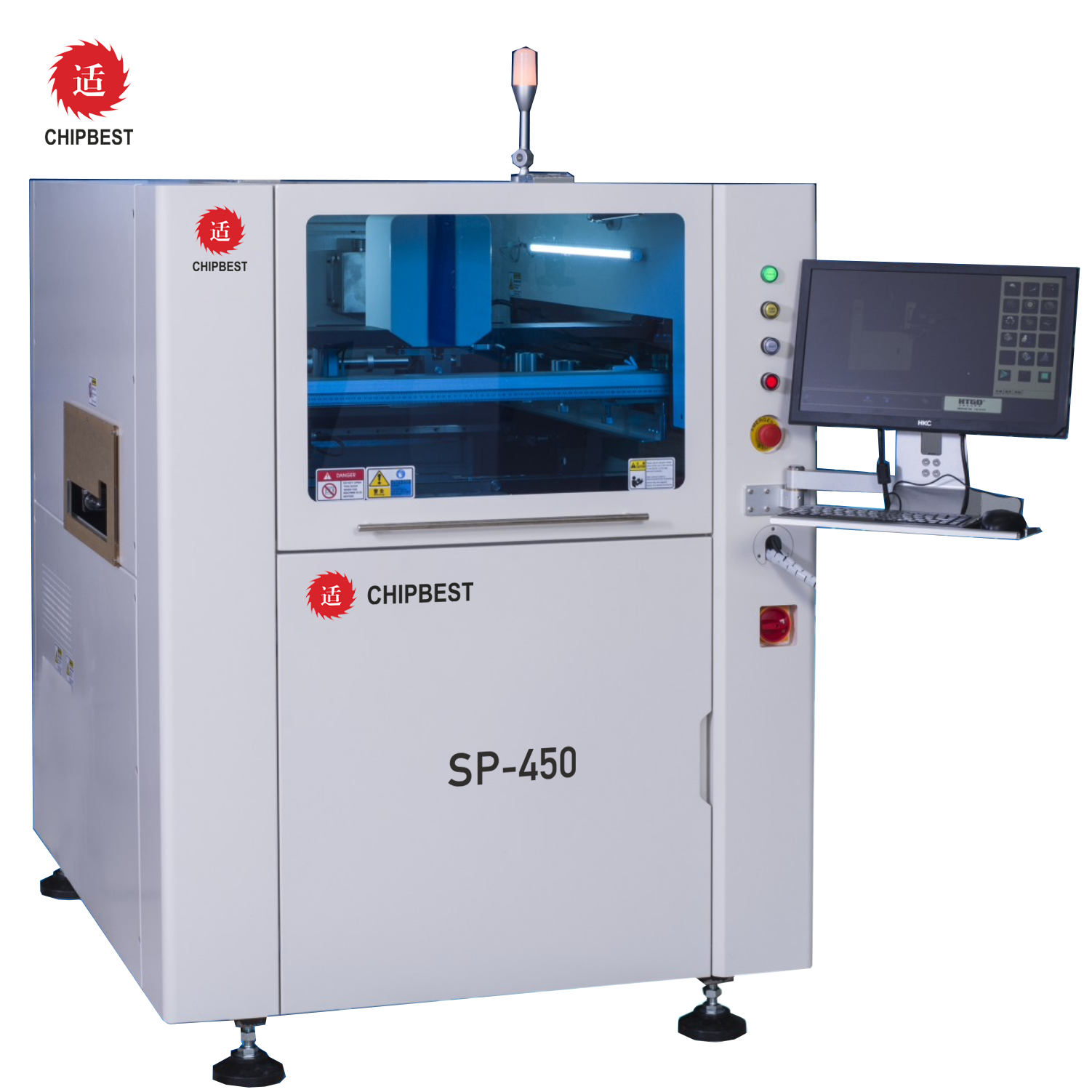 Chipbest SMT solder paste printing machine pcb solder paste screen printer machine pcb printing circuit board making machine