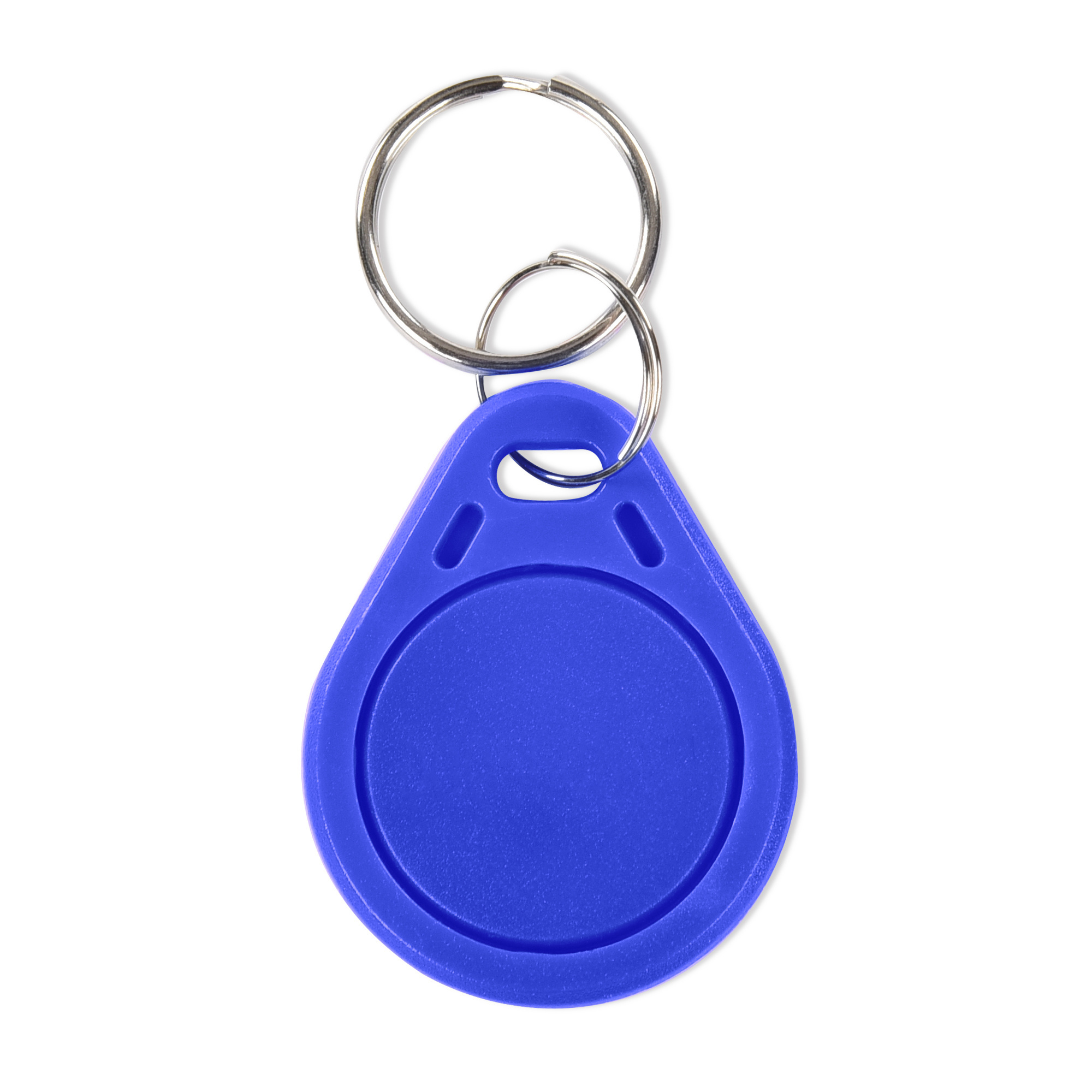 Custom TK4100 EM4200 T5577 Programmable Rewritable UID 125Khz 13.56Mhz ABS NFC Tag Keyfob RFID Key Fob with keychain