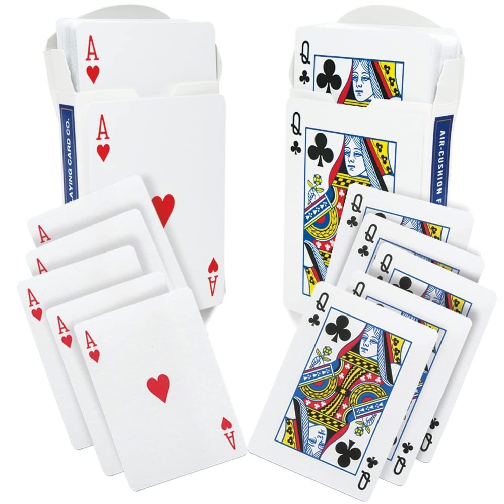 Personalized Customised Printed thin PVC RFID Poker Game Playing Cards