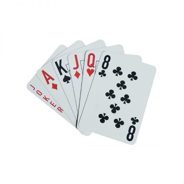 Personalized Customised Printed thin PVC RFID Poker Game Playing Cards