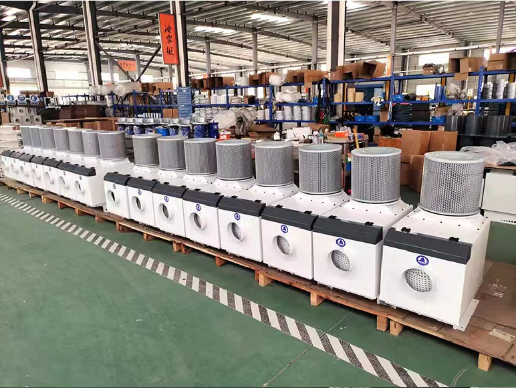 Oil mist collector with air cleaner industrial air filter smoke vapour air filter industrial oil mist collector