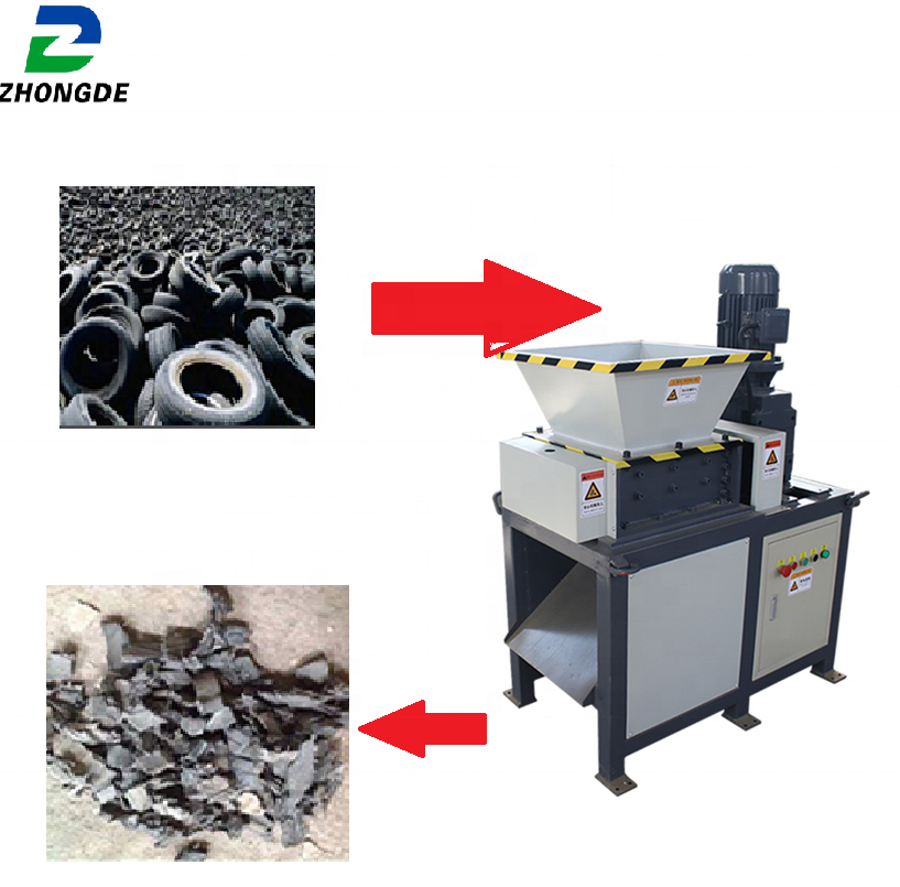 ZDE Hot sale Mini Metal Plastic Recycling shredder /Shredding Machine