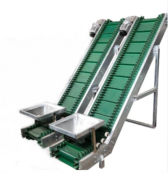 Hydraulic truck loading and unloading belt conveyor PVC hopper belt conveyor