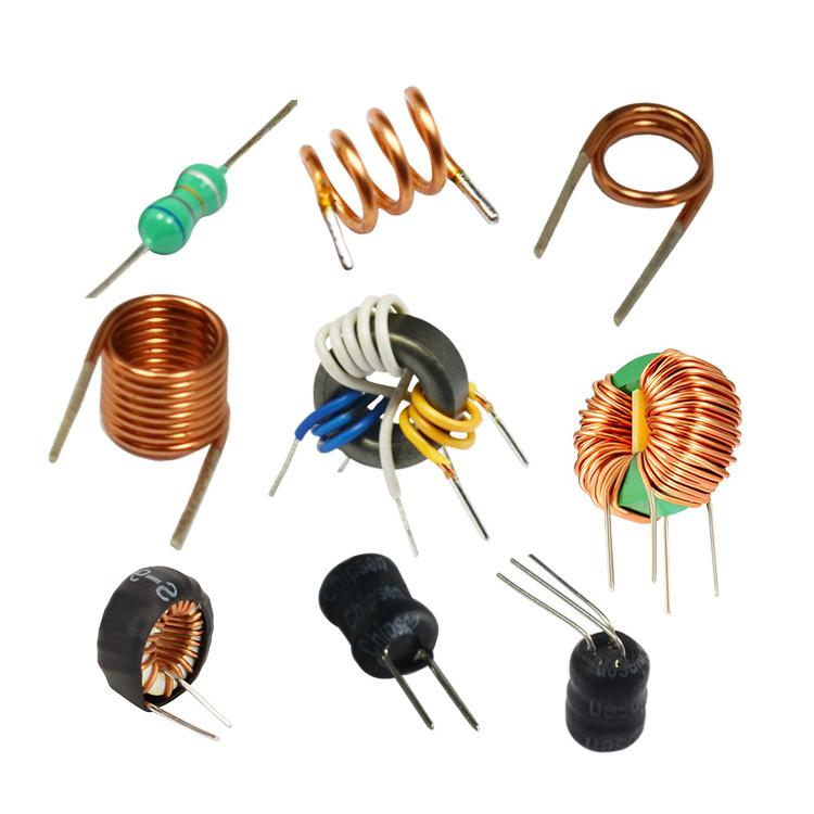 3 pin drum core inductor air core coil through hole power inductor common mode choke 10mh 1 henry ferrite core toroidal inductor