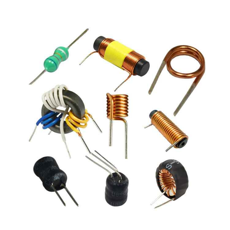 customize 1 henry inductor air coil ferrite core inductor fixed inductor