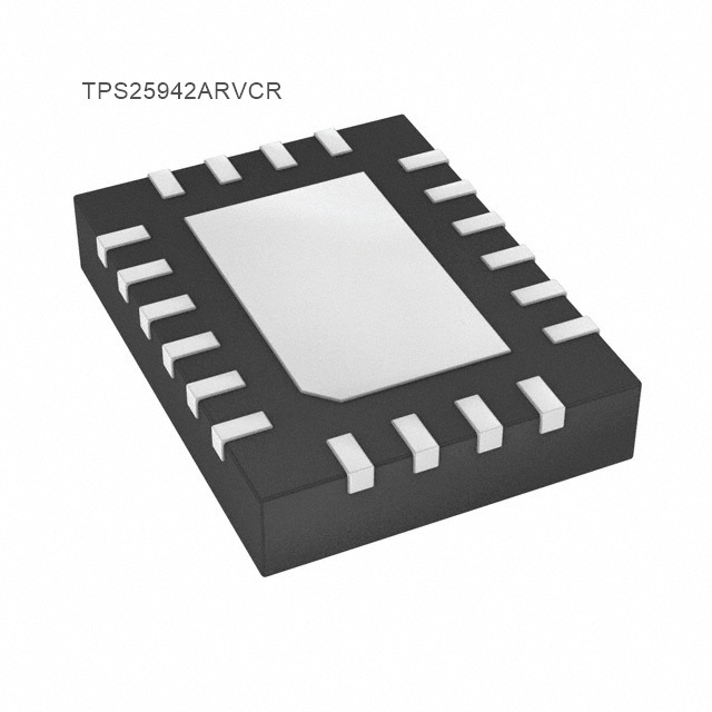 Cicotex TPS25942 ARVCR 20-WQFN (3x4) IC ELECTRONIC FUSE 8% 20WQFN TPS25942ARVCR