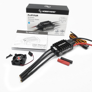 Hobbywing  Platinum rc plane  esc 40A/ 60A/ 80A /120A/ 130A/ 200A V4  fpv drone brushless ESC drone kit