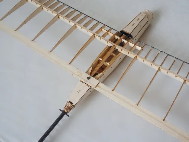 balsa wood rc Glider Balsawood KIT 1400mm U-ZI Toy Hobby Aeroplane to Build Dancing Wings Hobby Free Shipping (F14)