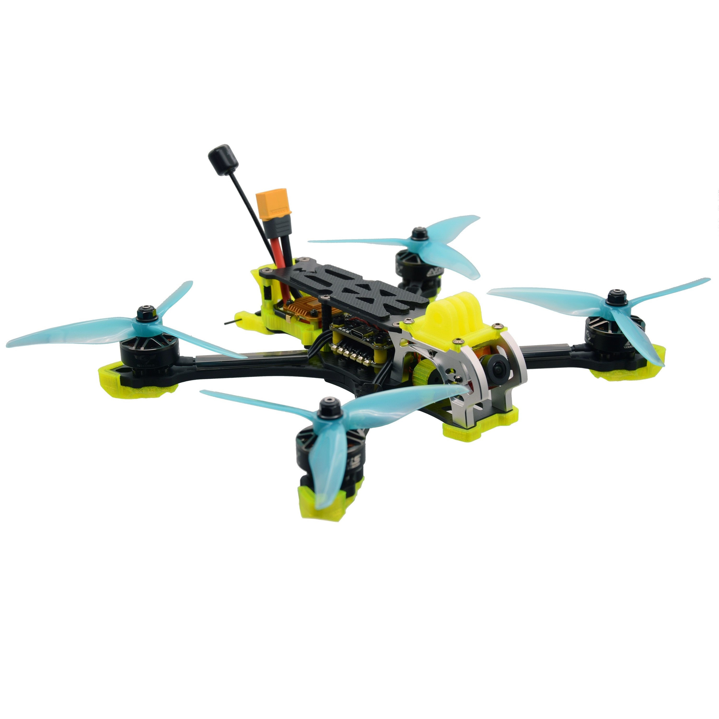 5inch rc diy feestyle drone kit  digital version bnf rtf fpv racing drone kit diy with camera and fpv goggles