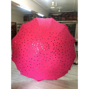 High Quality Biggest variety wholesale handwork umbrella with thread embroidery Indian wedding decoration umbrella art