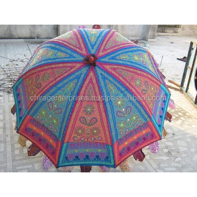 Indian parasols-Checkout our stunning collection of Handheld Indian Parasols and Large Garden Umbrella