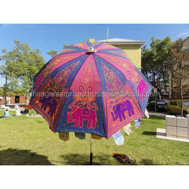 Indian parasols-Checkout our stunning collection of Handheld Indian Parasols and Large Garden Umbrella