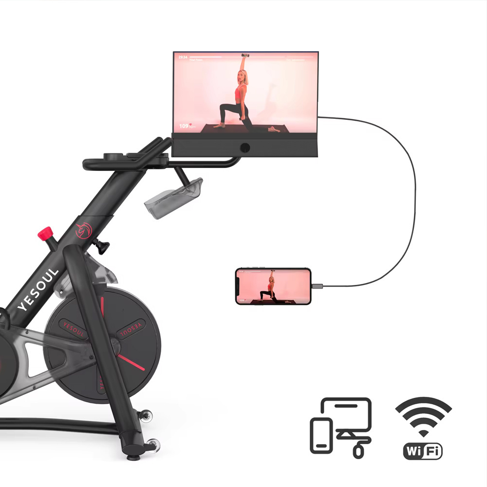 professional bicycle fitness sport equipment gym home exercise cycle magnetic smart bike stationary spinning bikes for indoor