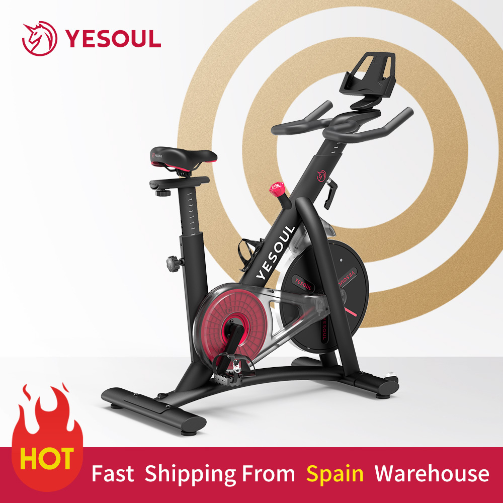 Yesoul wholesale smart indoor bike home commercial gym bluetooth app fitness spining bicycle exercise yesoul s3 spinning bike