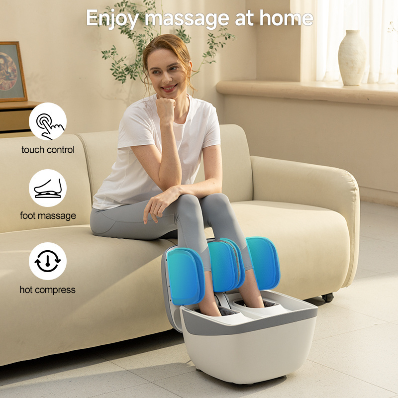 Detached Portable Electric Shiatsu Air Compression Blood Circulation Recovery Knee Leg Foot Calf Massager Massage Machine