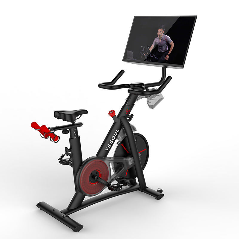 Commerical  OEM smart indoor bike home commercial gym bluetooth app fitness spining bicycle exercise yesoul V1 spinning bike