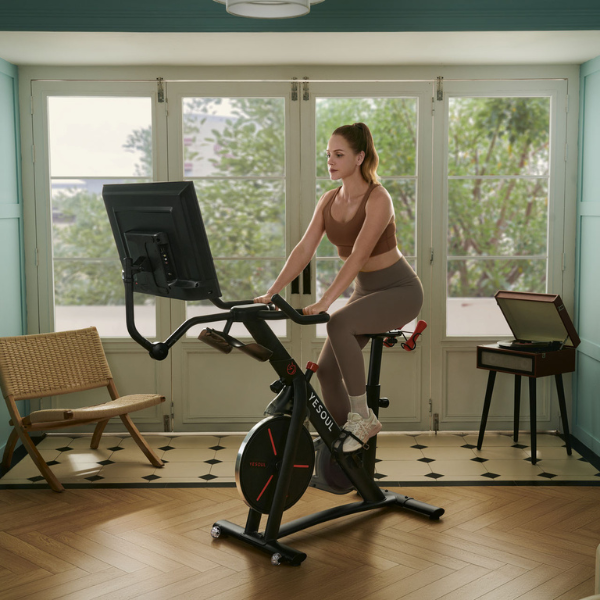 New Design Indoor Ultra Quiet Exercise Lady  Semi Commercial Professional Spinning Bike for home