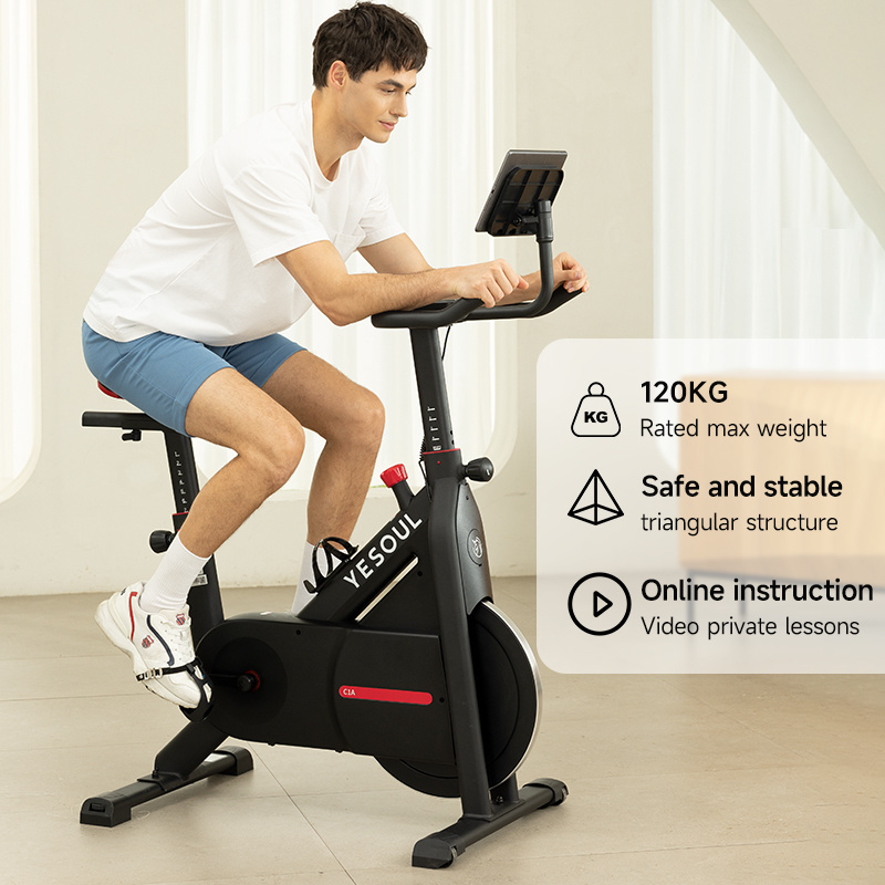 Lightweight Indoor Fitness Bariatric Equipment Home Silent Cycling Spinning Gym Exercise Spin Bike