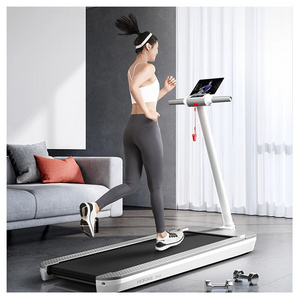 2 in 1 folding professional underdesk gym fitness running equipment portable mini electric walking foldable treadmill for home