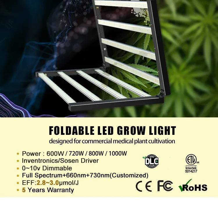 Industrial 240 320 720 Watt Led Grow Light Custom Samsung lm281b Lm301h Evo Full Spectrum Uv Ir Dimmable 720W Plant Grow Light