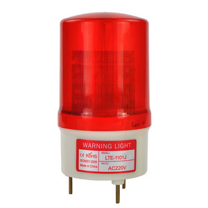 LTE-1101J rotating flashing sound lamp alarm 220V signal warning light