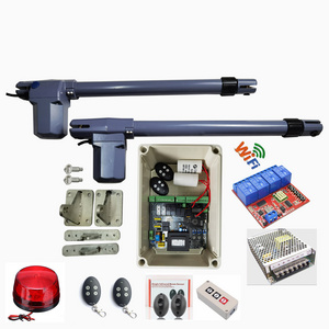 Newest Electric Linear Actuator 500kgs Engine Motors System Automatic Swing Gate Opener with wifi keypad light optional