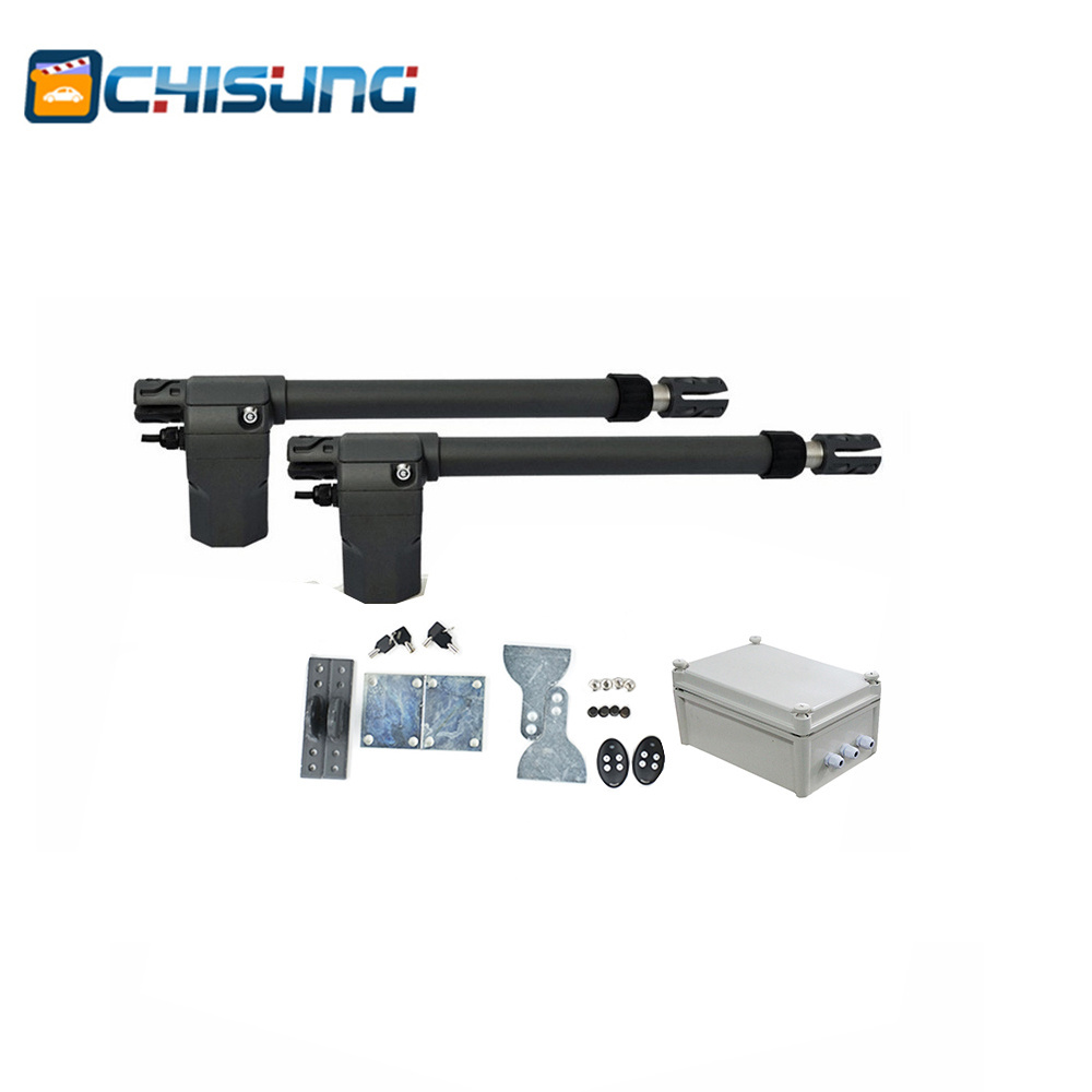 Heavy Duty High Quality Automatic 70W Per Actuator Security Swing Gate Opener Kit