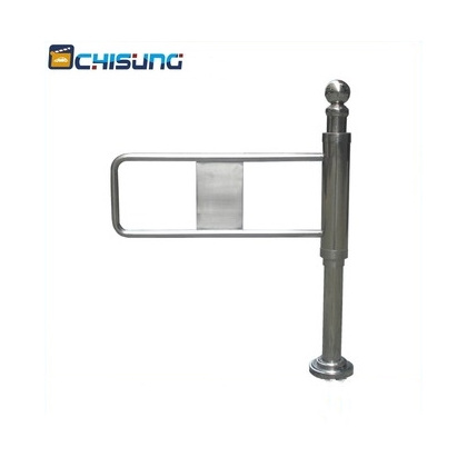 Pedestrian Access Manual Swing Barrier Gate Mechanical Turnstile For Supermarket