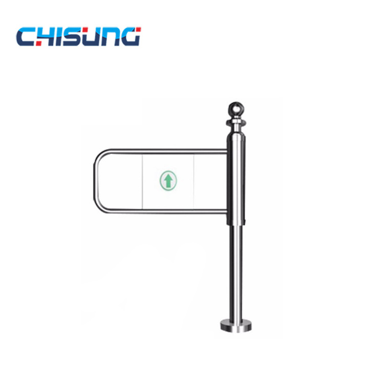 Supermarket Manual Mechanical Single Pole Barrier Swing Gate for Access Control