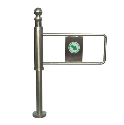 Supermarket Manual Mechanical Single Pole Barrier Swing Gate for Access Control