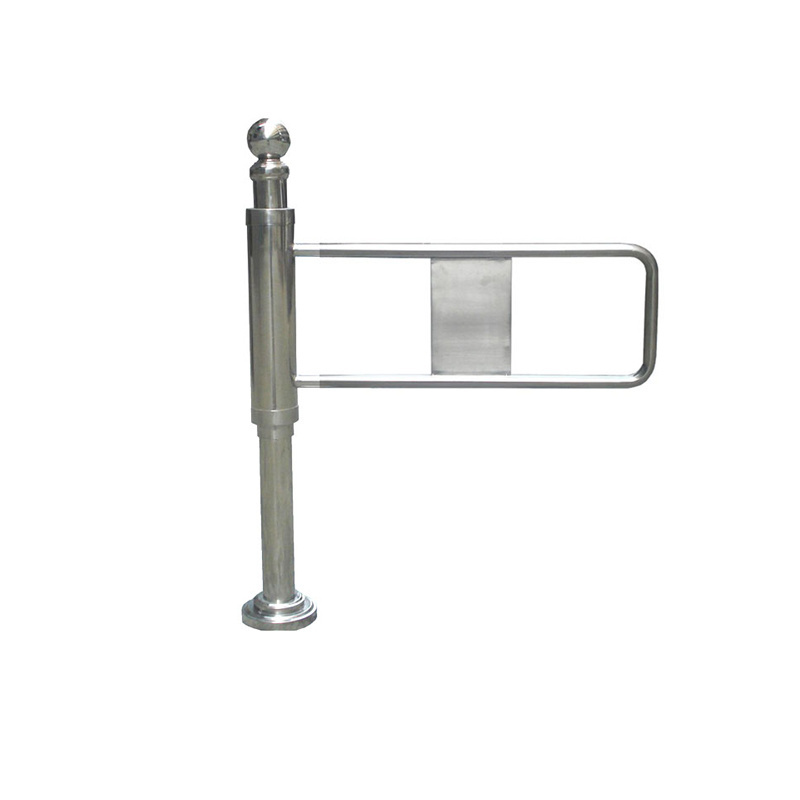 Pedestrian Access Manual Swing Barrier Gate Mechanical Turnstile For Supermarket