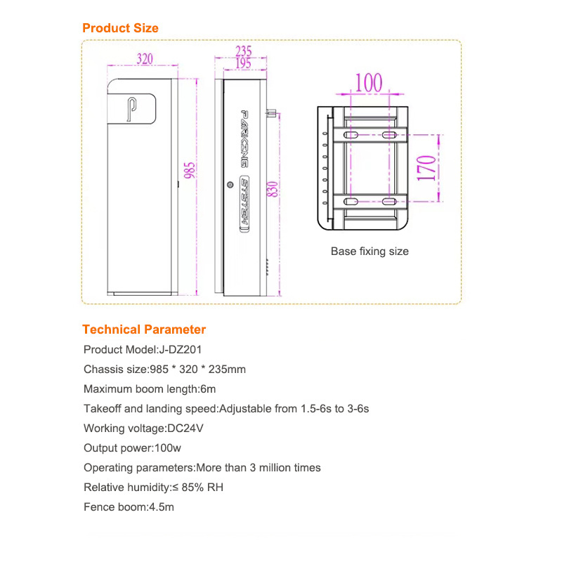 Support Lpr Camera License Plate Recognition Automatic Parking Lot Barrier Smart Gate With Car Parking