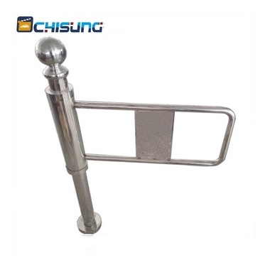 Pedestrian Access Manual Swing Barrier Gate Mechanical Turnstile For Supermarket