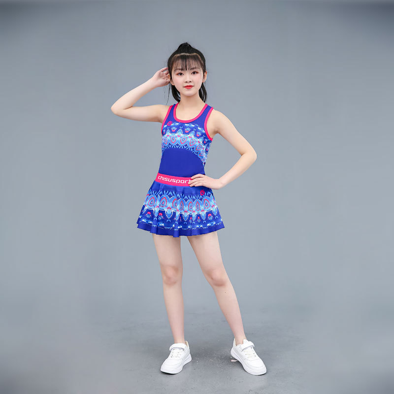 Chi Su Cheerleading Uniform Fabric Customs Logo Cheerleading Team Costume Good Quality Dancing Cheerleading Uniform