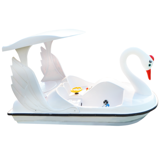 2 or 4 Person Outdoor  Paddle Boat Water Pedal Boat for kids and adults swan boat  Water amusement park fiberglass