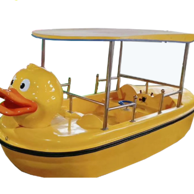 2 or 4 Person Shark duck swan flamingo  animimal shape pedalo boat  Water Lake Adult Fiberglass Pedalo Used Swan Pedal Boats