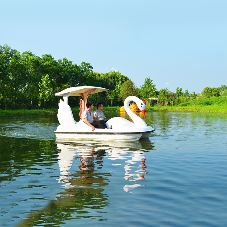 Cheap 2 seats 4 seats Swan pedal boat