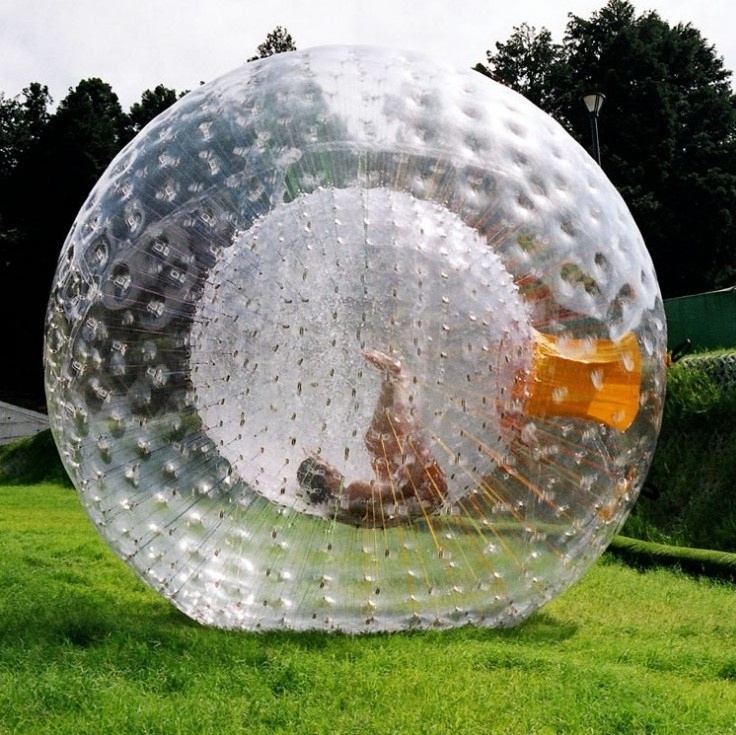 Wholesale Cheap Giants Walking Zorb Ball Adult Land Inflatable Human Sized Body Hamster Zorb Balls Zorbing Rolling Ball for Sale